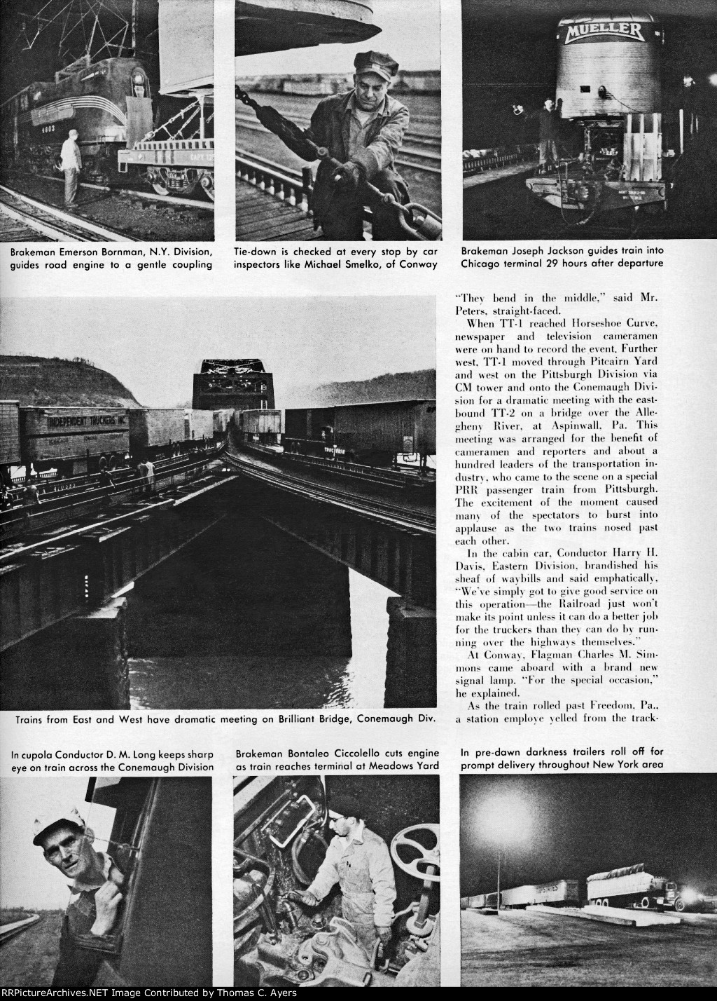 PRR "Common-Carrier TrucTrain," Page 3, 1955